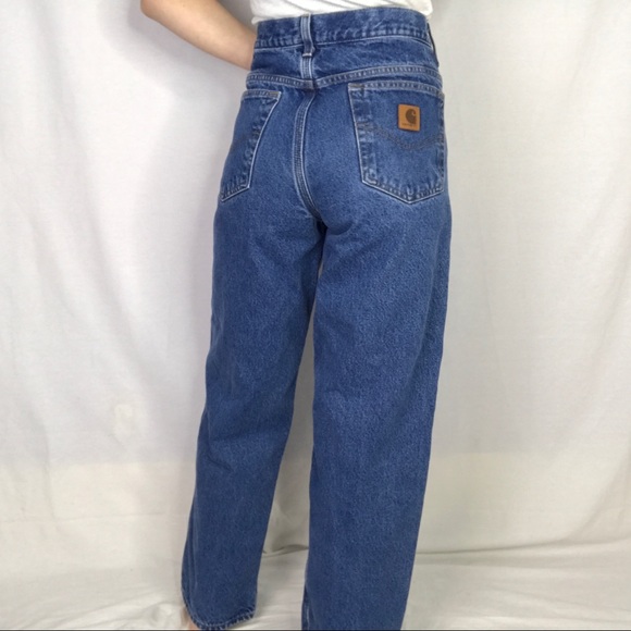 Carhartt Flannel Lined Jeans 27 x 29 - Picture 3 of 7